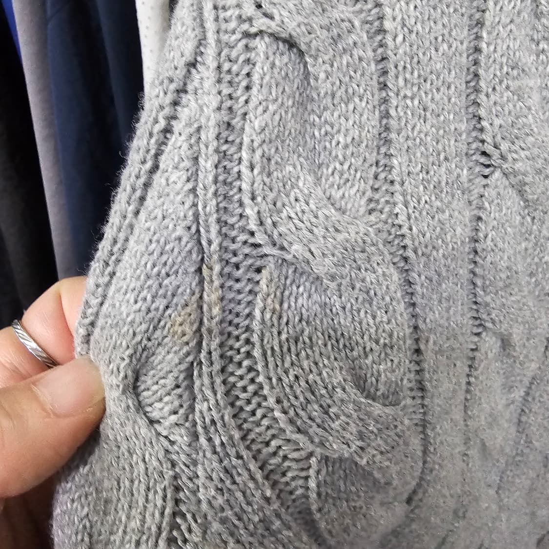 폴로 랄프로렌 꽈배기니트 상품이미지6