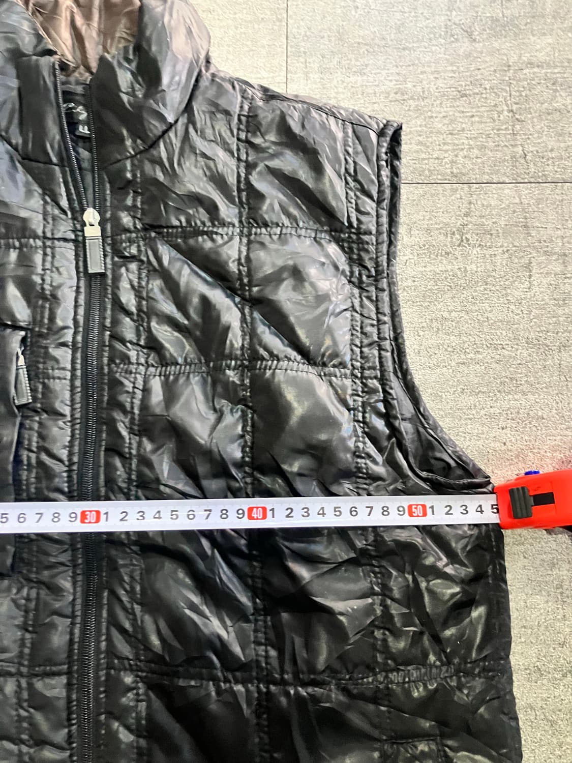 일본빈티지 Eitycoll 올드스쿨아메카지 원포켓 베스트패딩조끼 상품이미지2