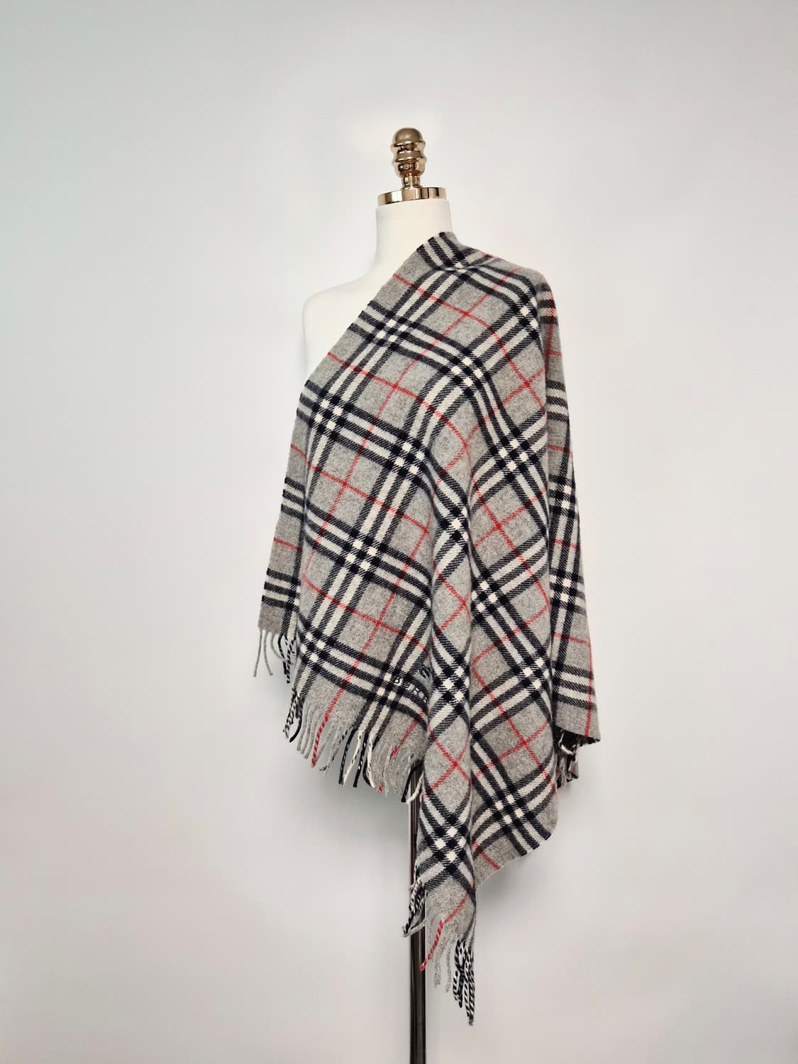 버버리 그레이 노바체크 머플러 목도리 블랭킷 상품이미지5