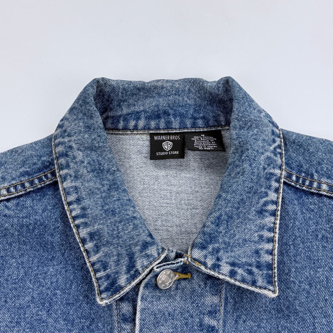 90s 워너브라더스 루니툰즈 카툰 오버핏 청자켓 상품이미지4