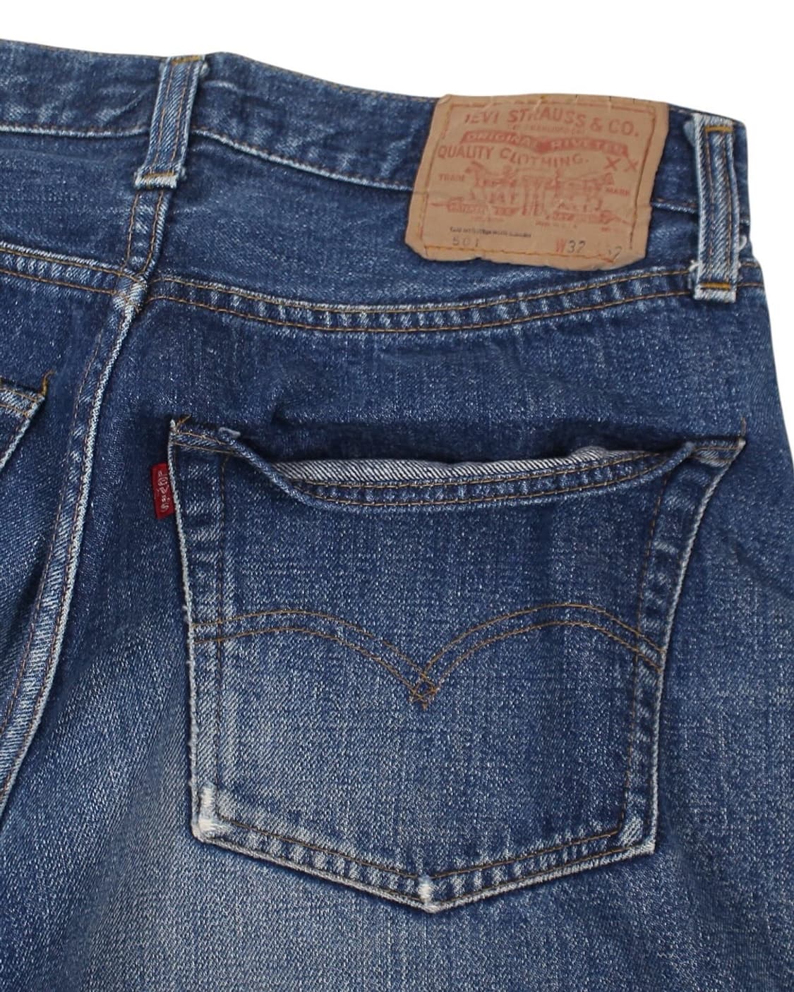 1975 USA 리바이스 501 셀비지 66전기 데님 팬츠 빈티지 미국제 상품이미지7