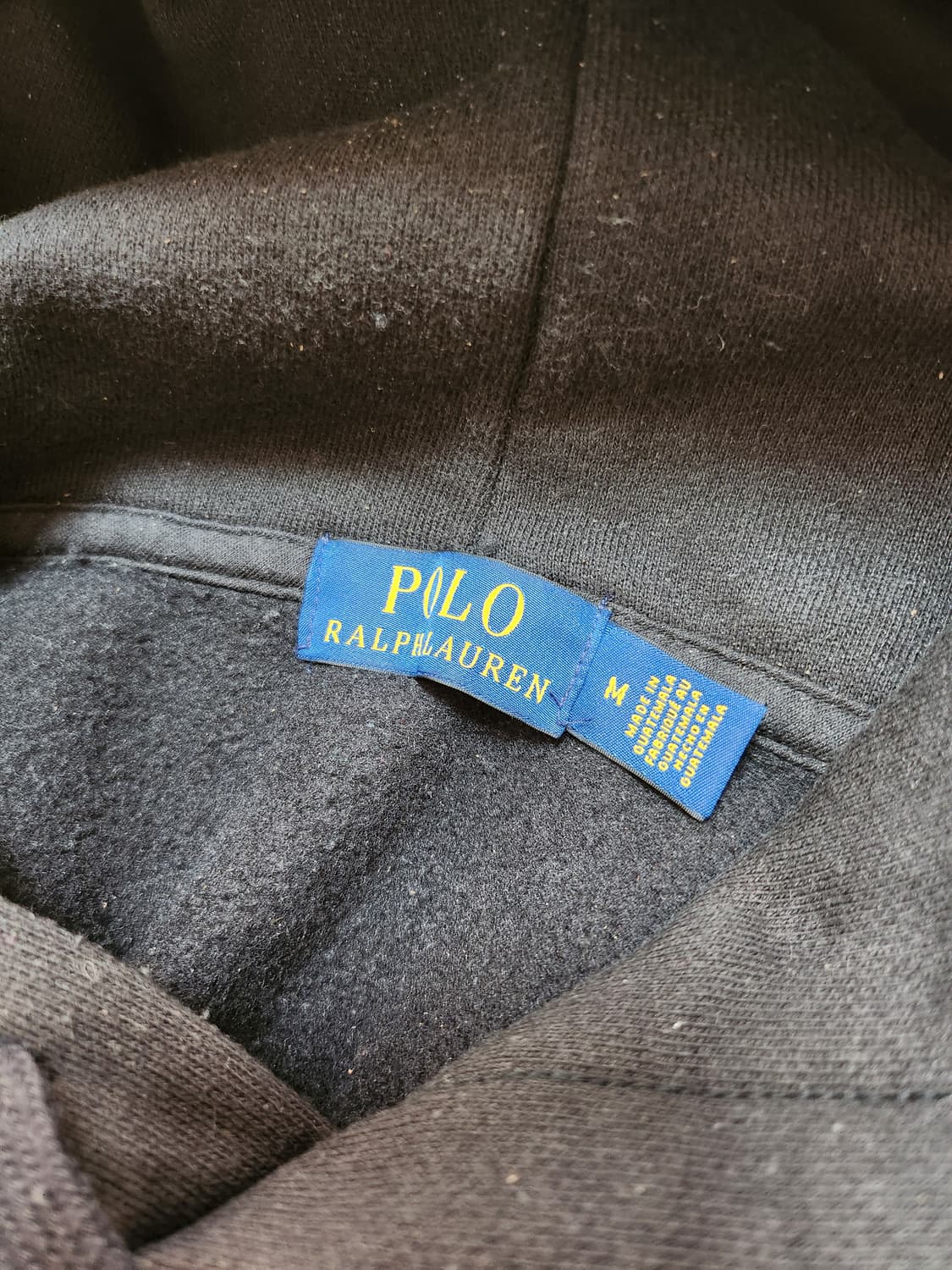 폴로랄프로렌 기모후드티셔츠 (M 상품이미지5