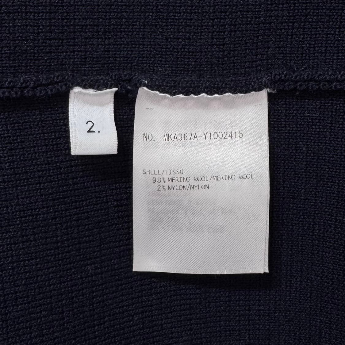 [2사이즈] 톰브라운 밀라노스티치 삼선 울 니트 스웨터 (MKA367A) 상품이미지6