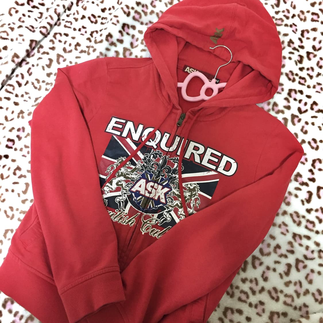 ASK vintage 아메리칸 빈티지 후드집업 대장템 펑크 갸루 y2k 상품이미지1