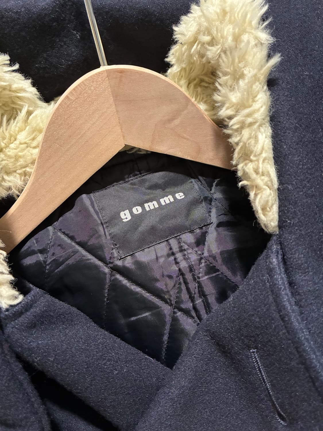 GOMME 고무 후드 코트 상품이미지9