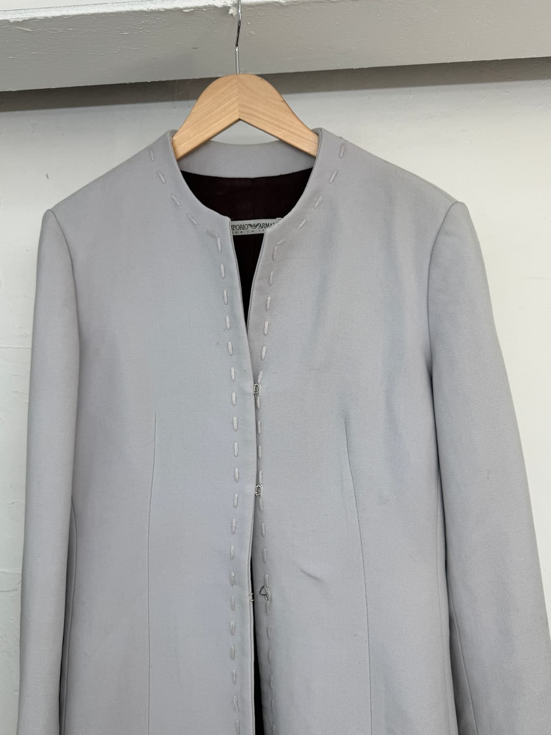 00s 엠포리오 아르마니 라운드 코트 상품이미지3