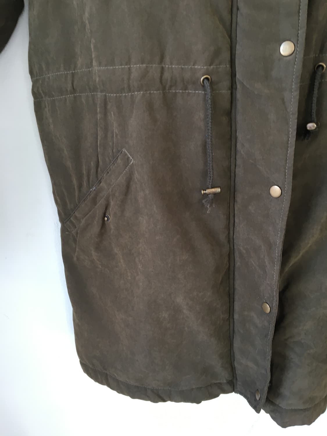 Fake fur hood filed jacket 상품이미지5