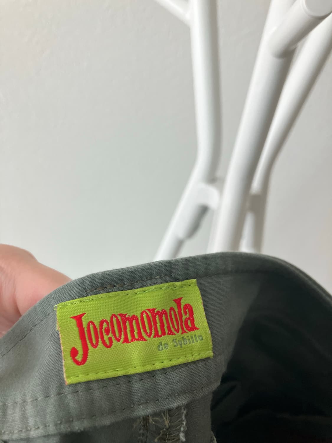 Jocomomola 카키색 카프리팬츠 상품이미지6