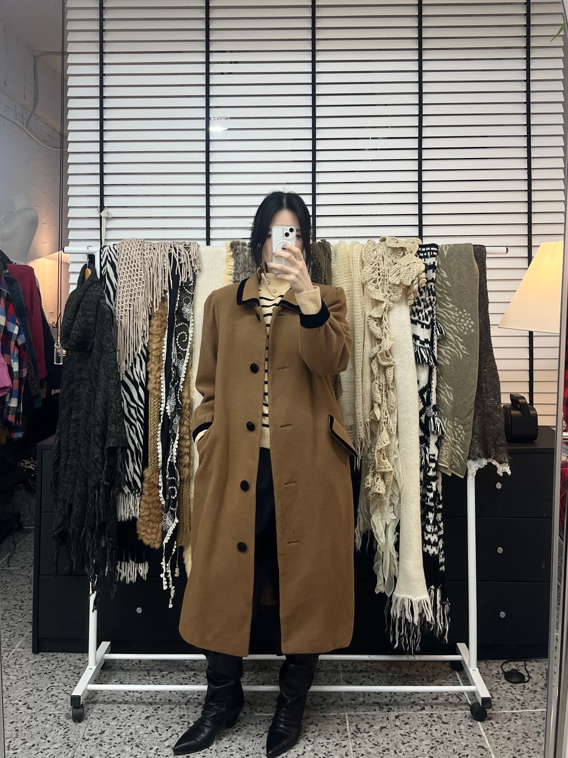 camel edge coat 상품이미지5