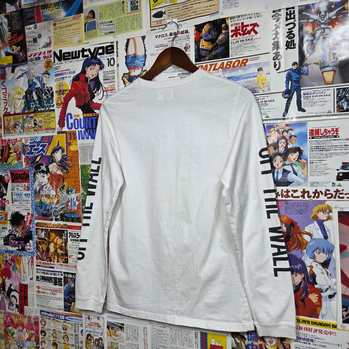 JPN 반스 화이트 레터링 롱슬리브 쭉티 상품이미지4