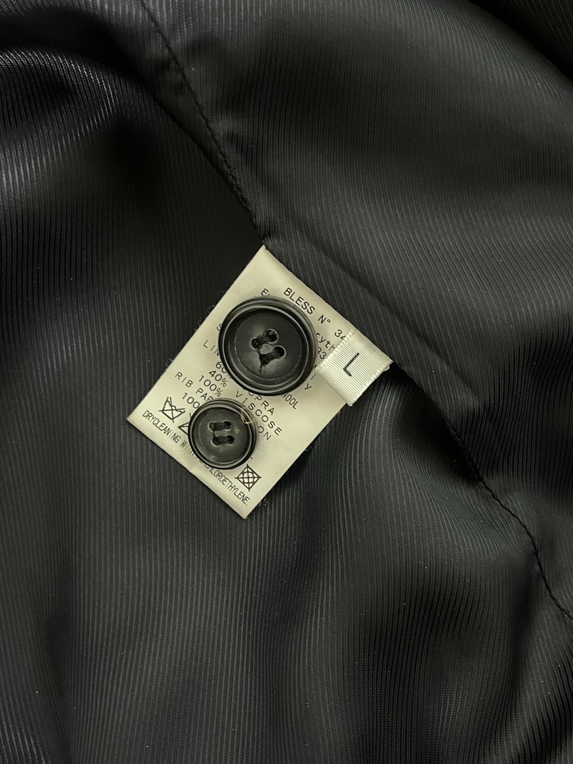 BLESS hood jacket 블랙 상품이미지5