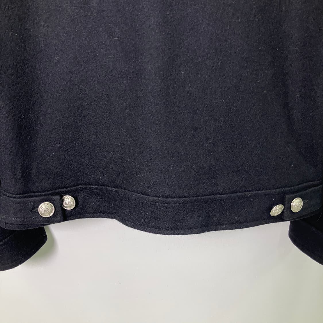 JPN VTG 빈티지 블랙 울자켓 L 상품이미지9