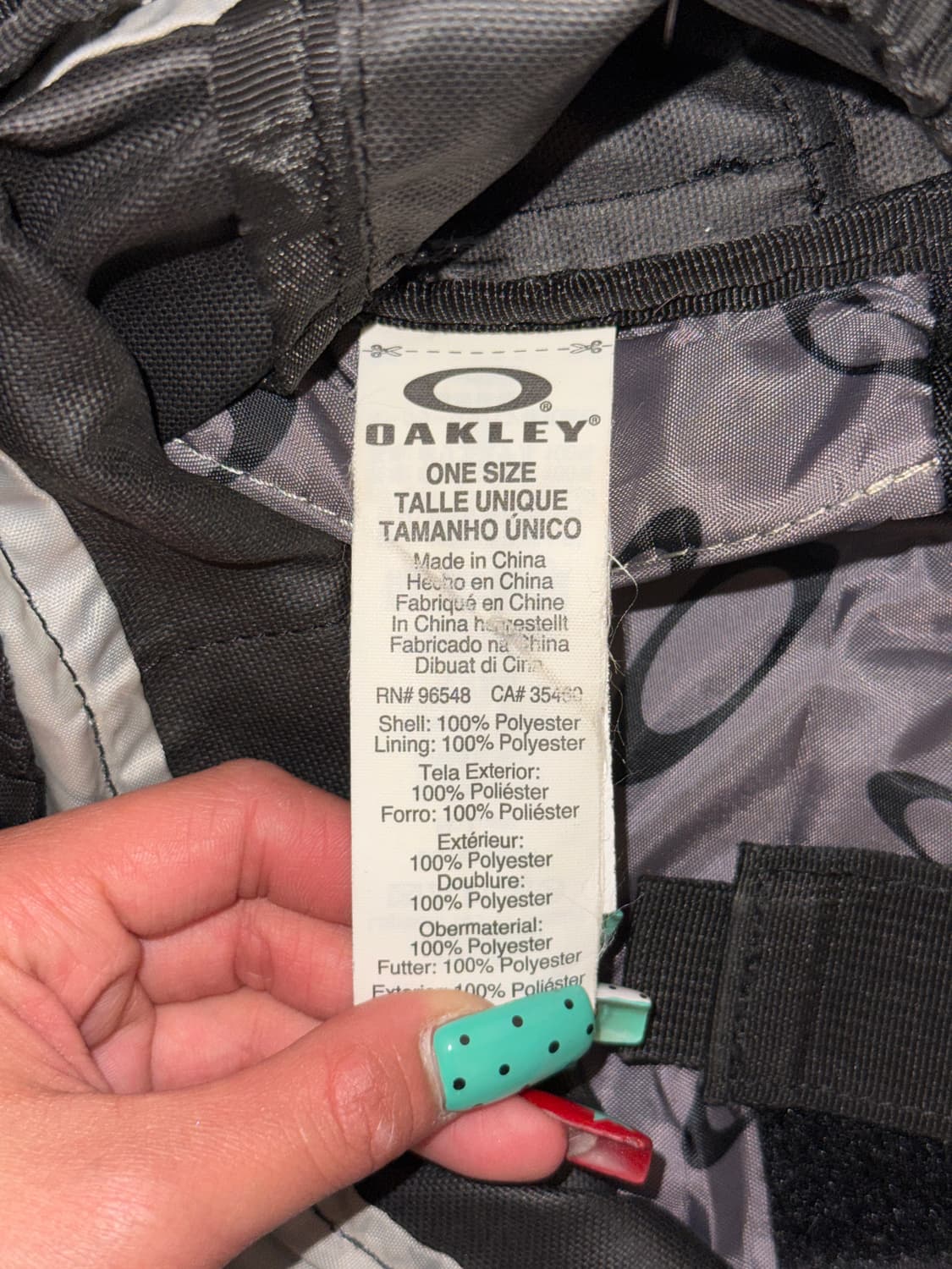 Oakley black Mechanism backpack  상품이미지5