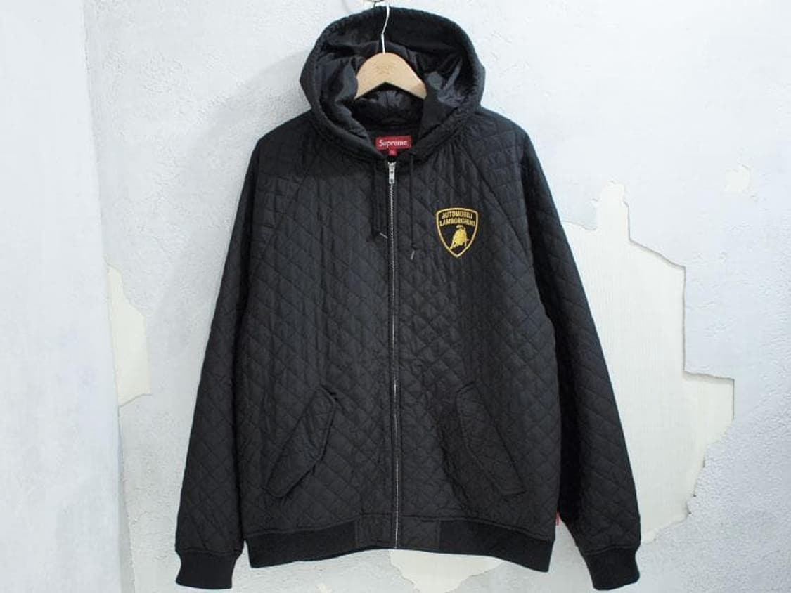 슈프림 람보르기니 퀼팅 후드 자켓 XL 상품이미지1