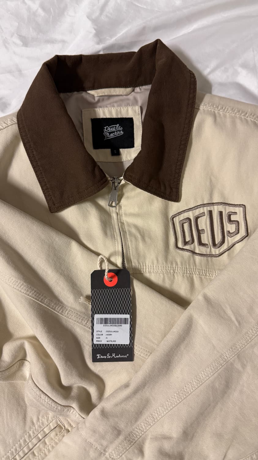 데우스 워크자켓 아이보리 (S) 상품이미지2