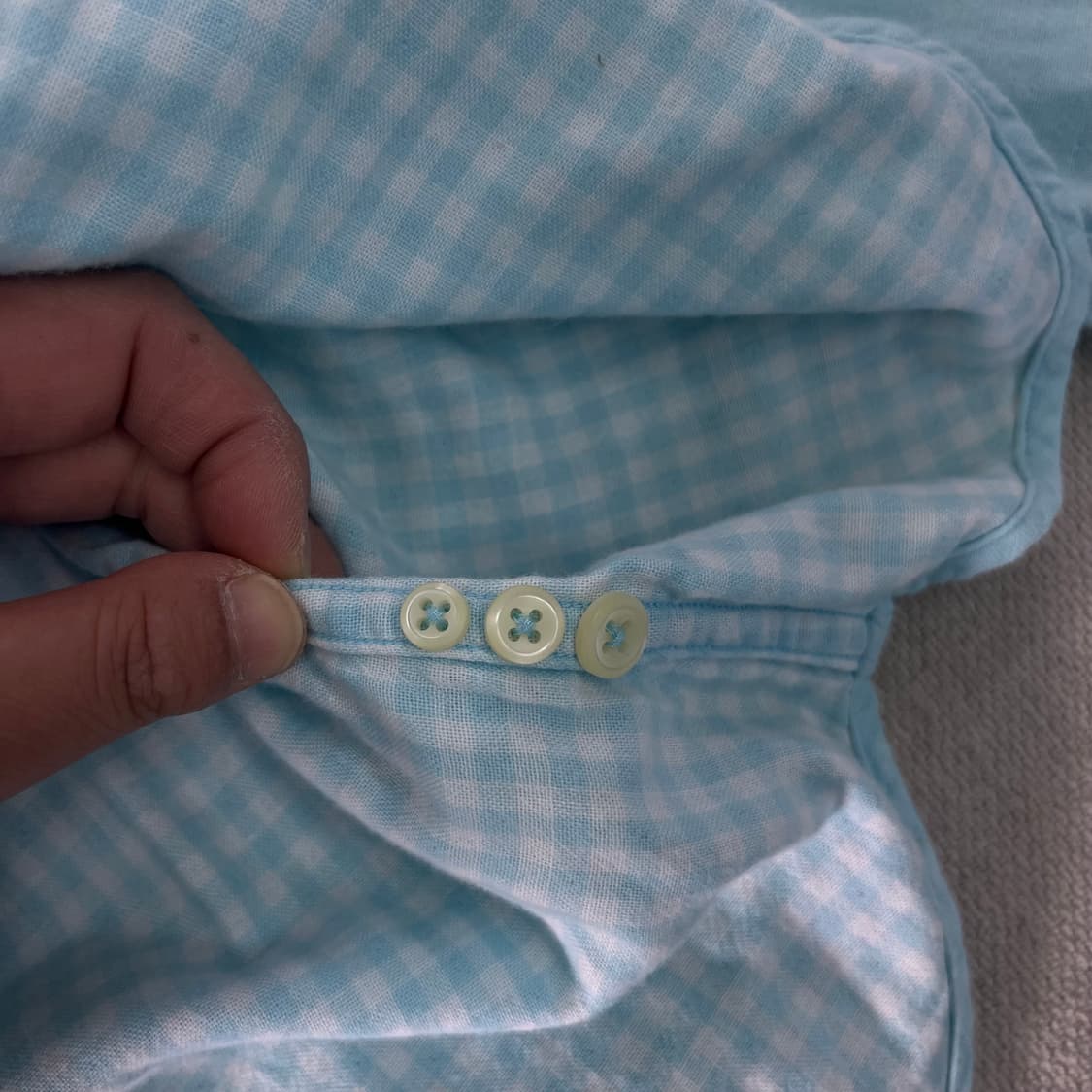 95 폴로랄프로렌 스카이블루 코튼 셔츠 상품이미지8