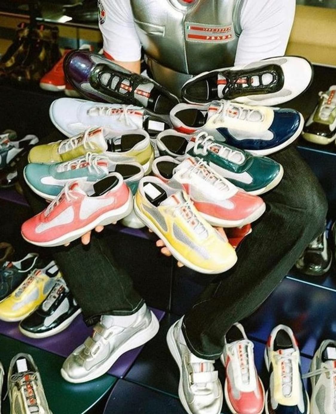 Prada 00’s America’s Cup Sneakers 상품이미지1