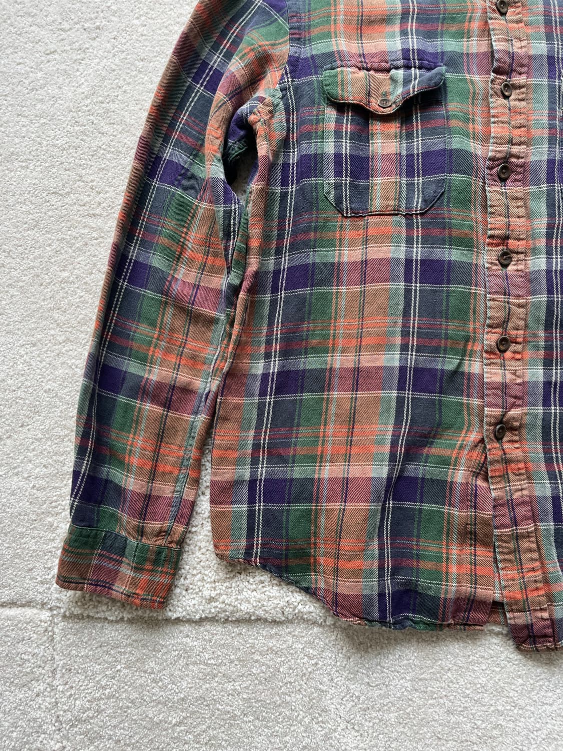 폴로 랄프로렌 밀리터리 체크 셔츠 (103-105) 상품이미지4