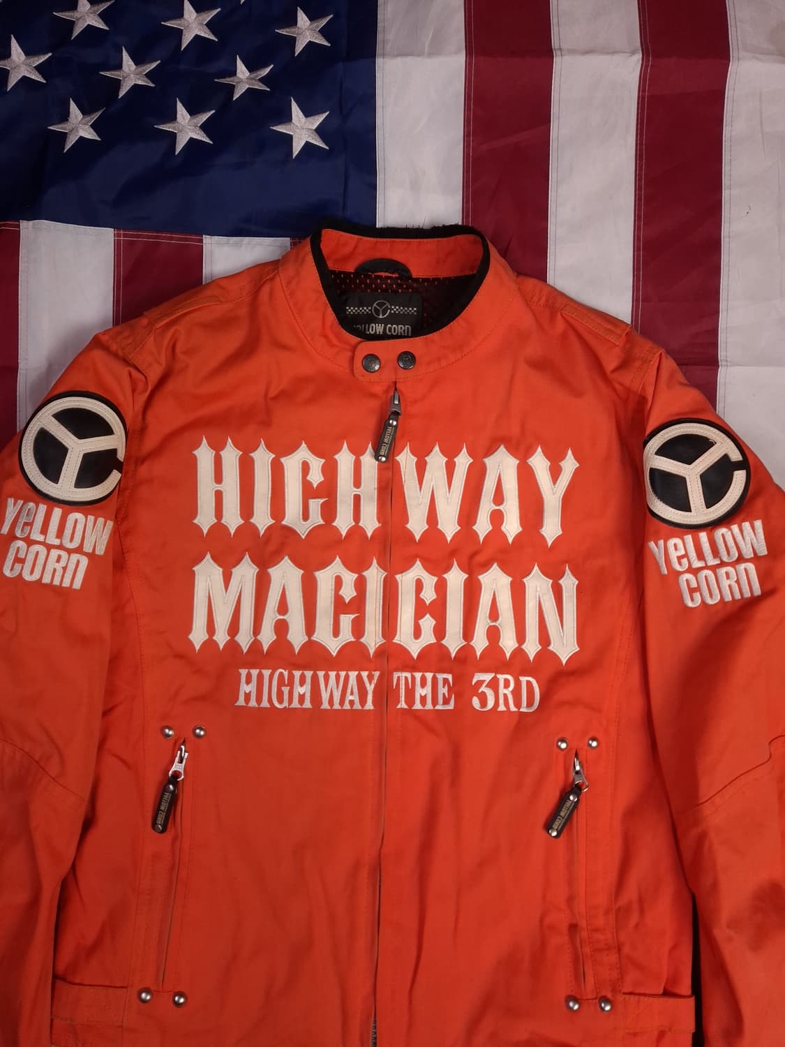 오리지날 옐로우콘 레이싱 라이더자켓 상품이미지1