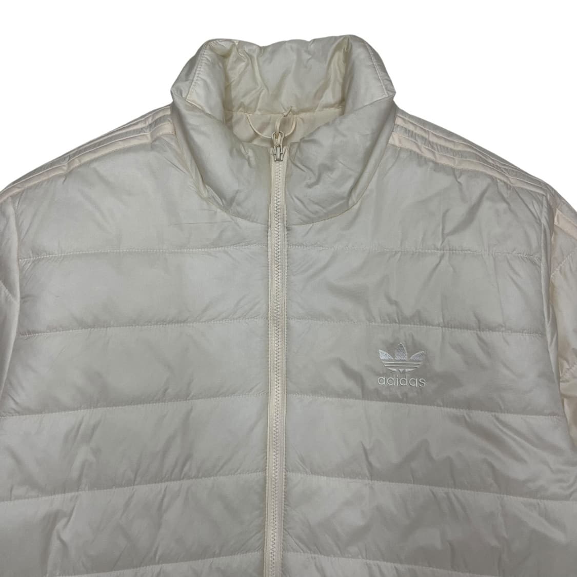 아디다스 화이트라인 화이트 경량패딩 L 상품이미지6