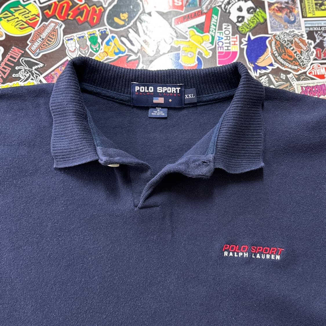 90s USA 폴로 스포츠 스웻셔츠 XXL 상품이미지4