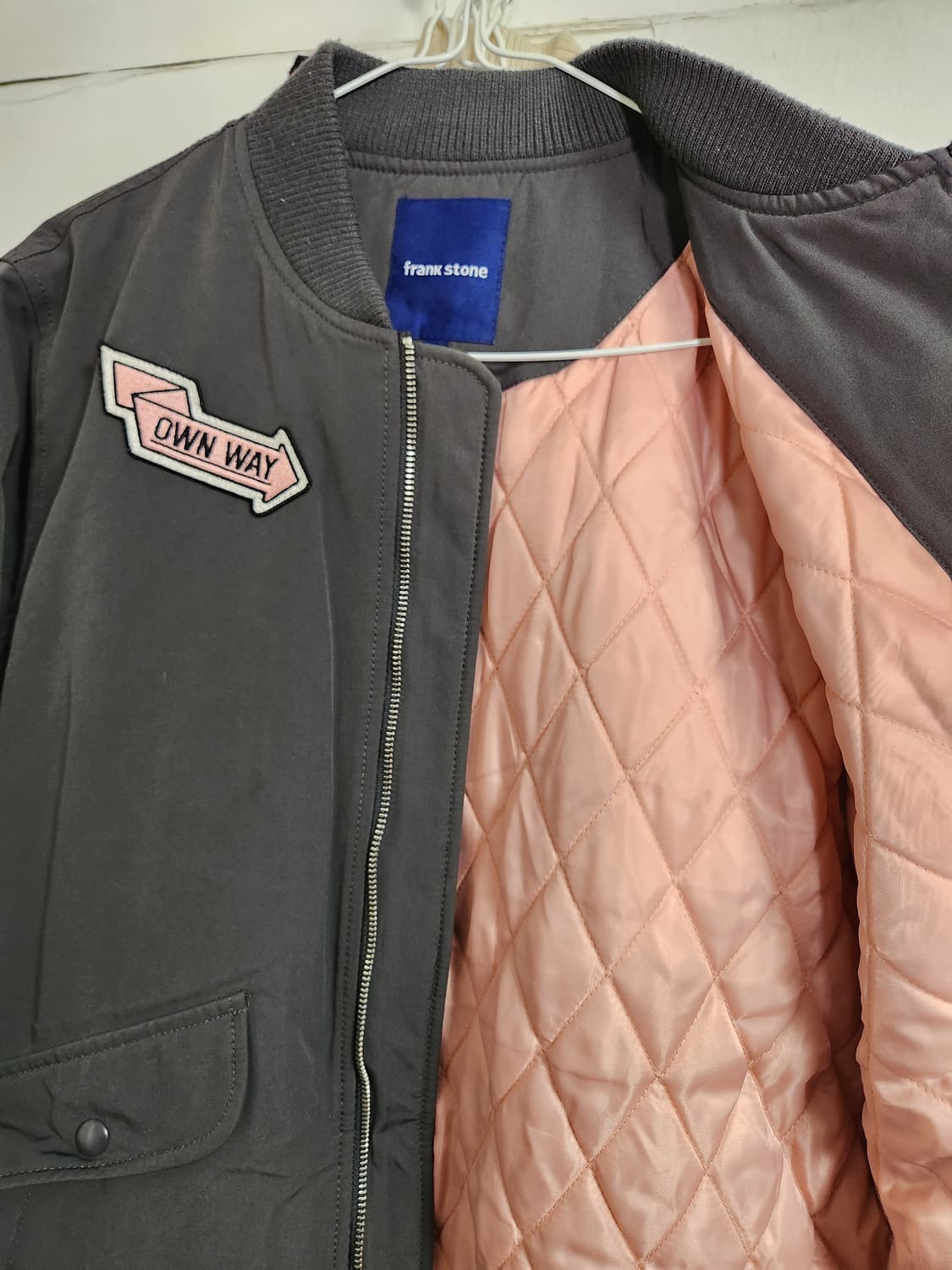 프랑크스톤 롱 항공점퍼 그레이85(S) 상품이미지3