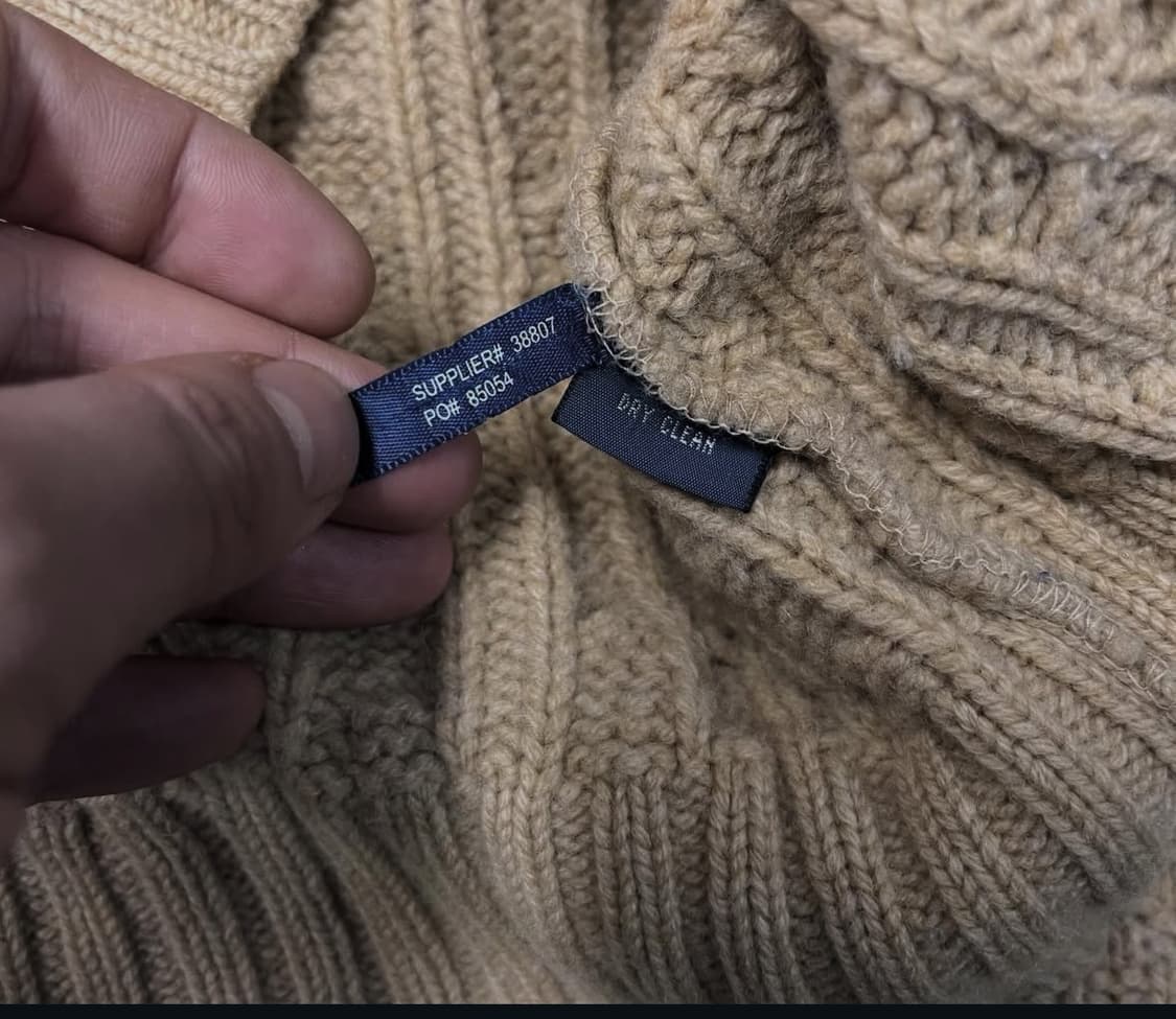 폴로 랄프로렌 숄카라 니트 상품이미지5