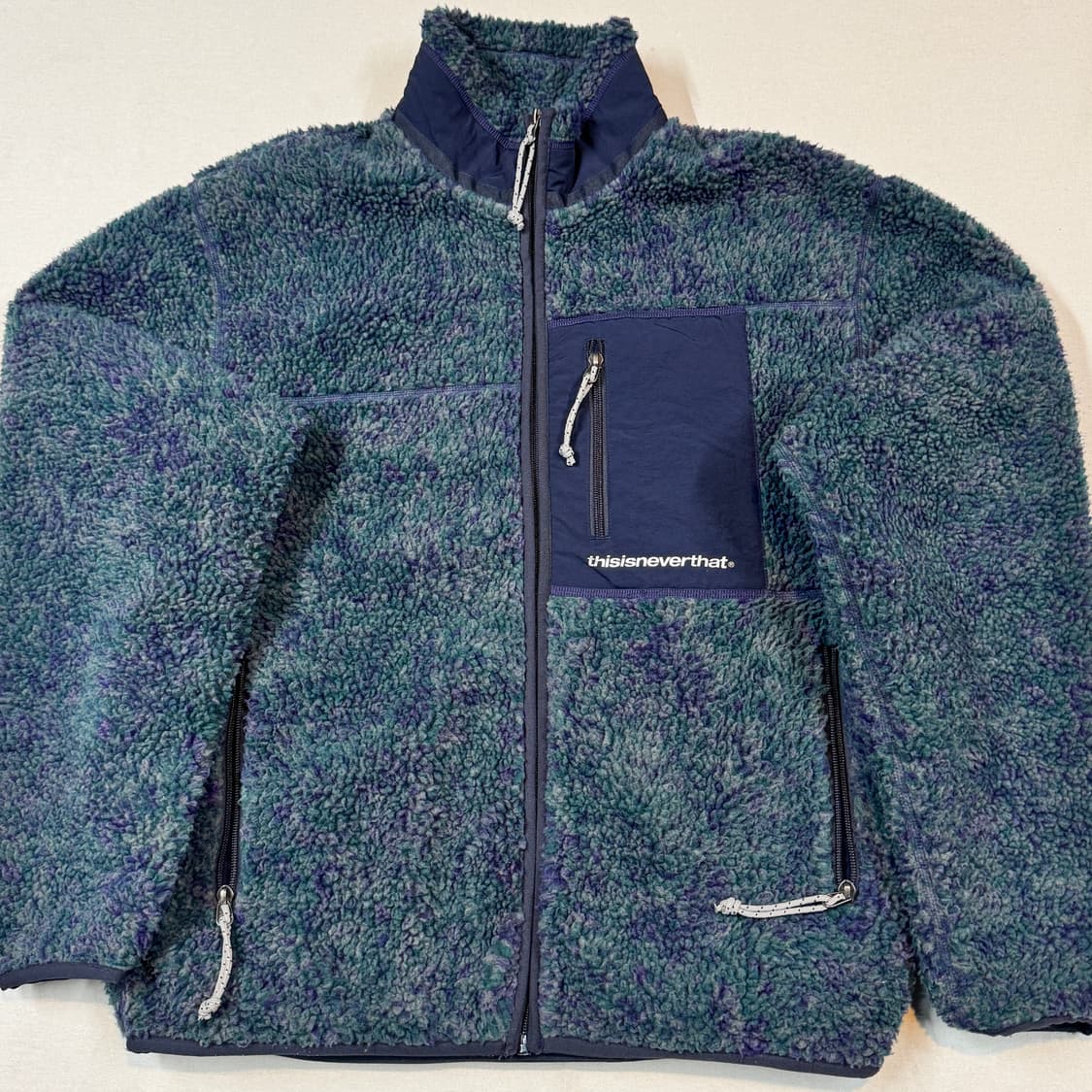 M) 디스이즈네버댓 쉐르파 플리스 집업 자켓 상품이미지2
