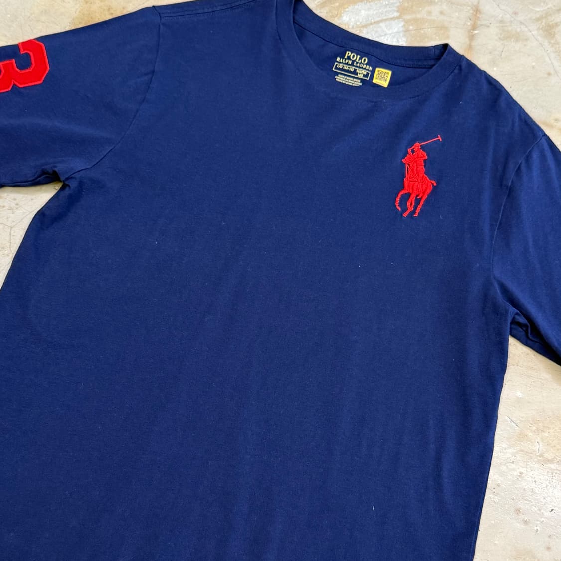 🫶🏻 폴로랄프로렌 빅포니 Navy 반팔티 🫶🏻 상품이미지2