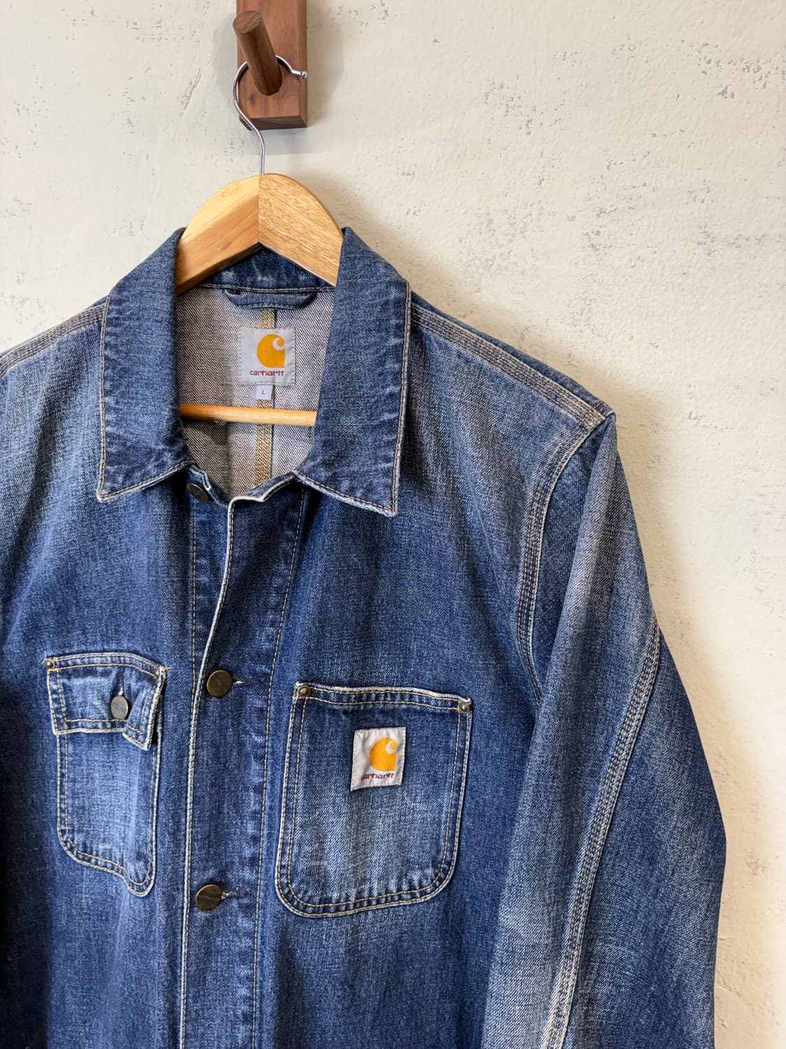 칼하트 빈티지 데님 미시간 초어코트 상품이미지2