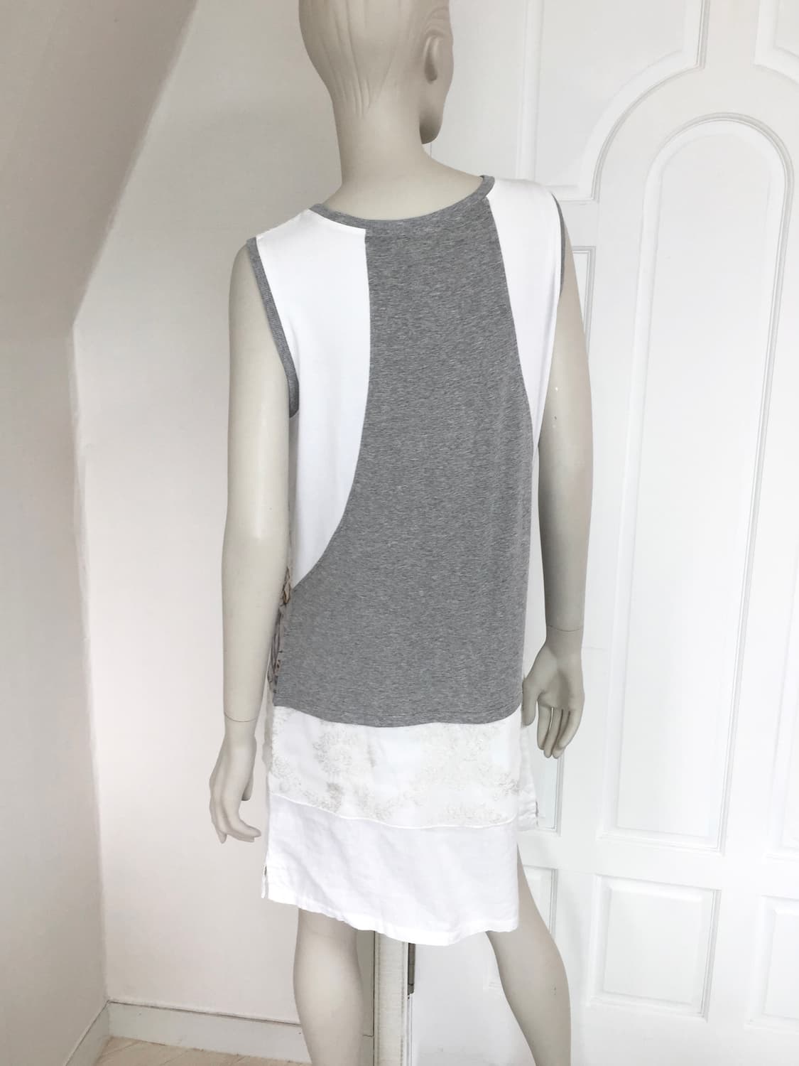 Italy made Trompe-l’œil  Layered Dress 상품이미지5