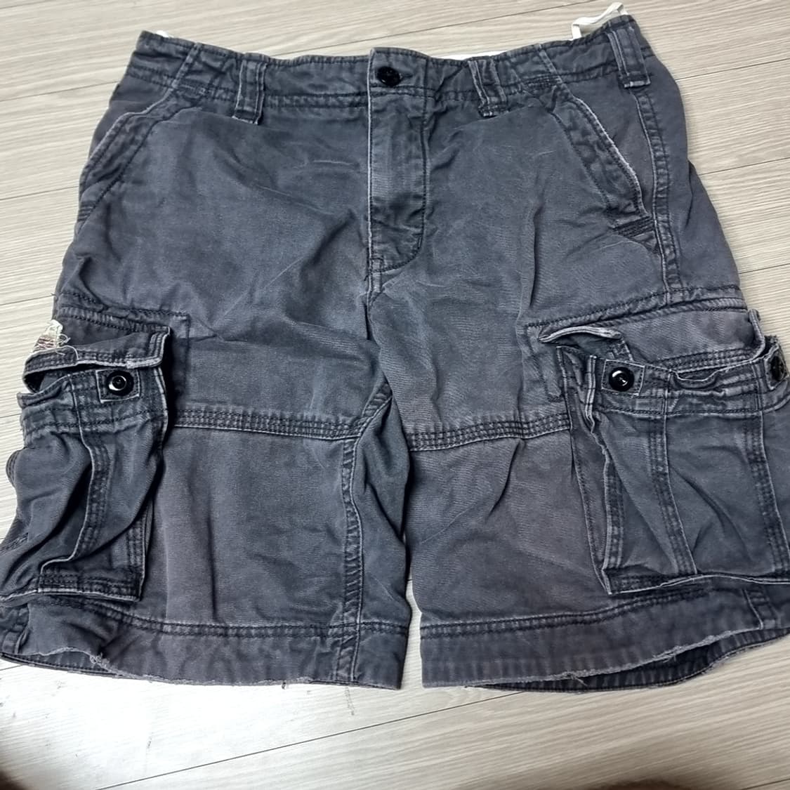 폴로진스 차콜 카고 반바지 데님 반바지(34) 상품이미지1