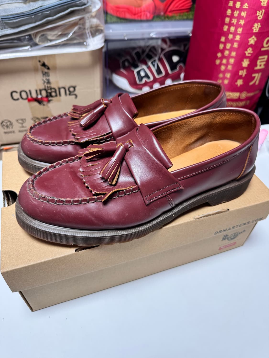 닥터마틴 아드리안 체리레드 상품이미지3