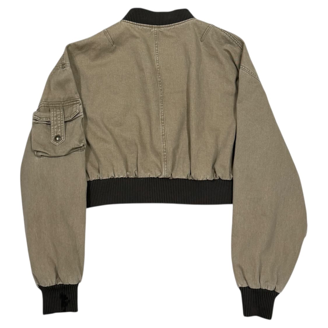 SEO 에스이오 워시드 코튼 MA-1 봄버 자켓 2 상품이미지2