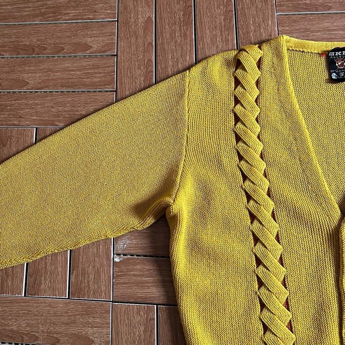 60’s Skm penguin vintage wool cardigan 상품이미지4