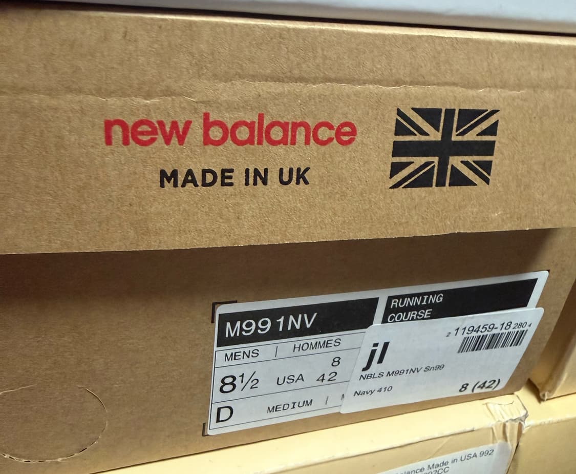 뉴발란스 991 네이비 상품이미지2