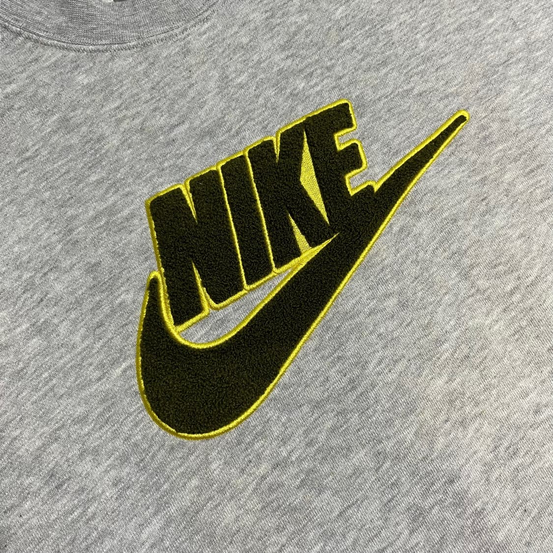 [L] NIKE 00s 후리스 빅로고 맨투맨 상품이미지4