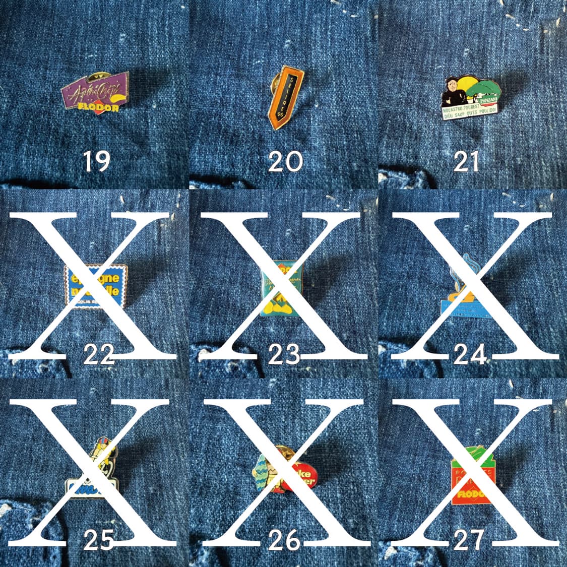 빈티지 핀 뱃지 상품이미지3