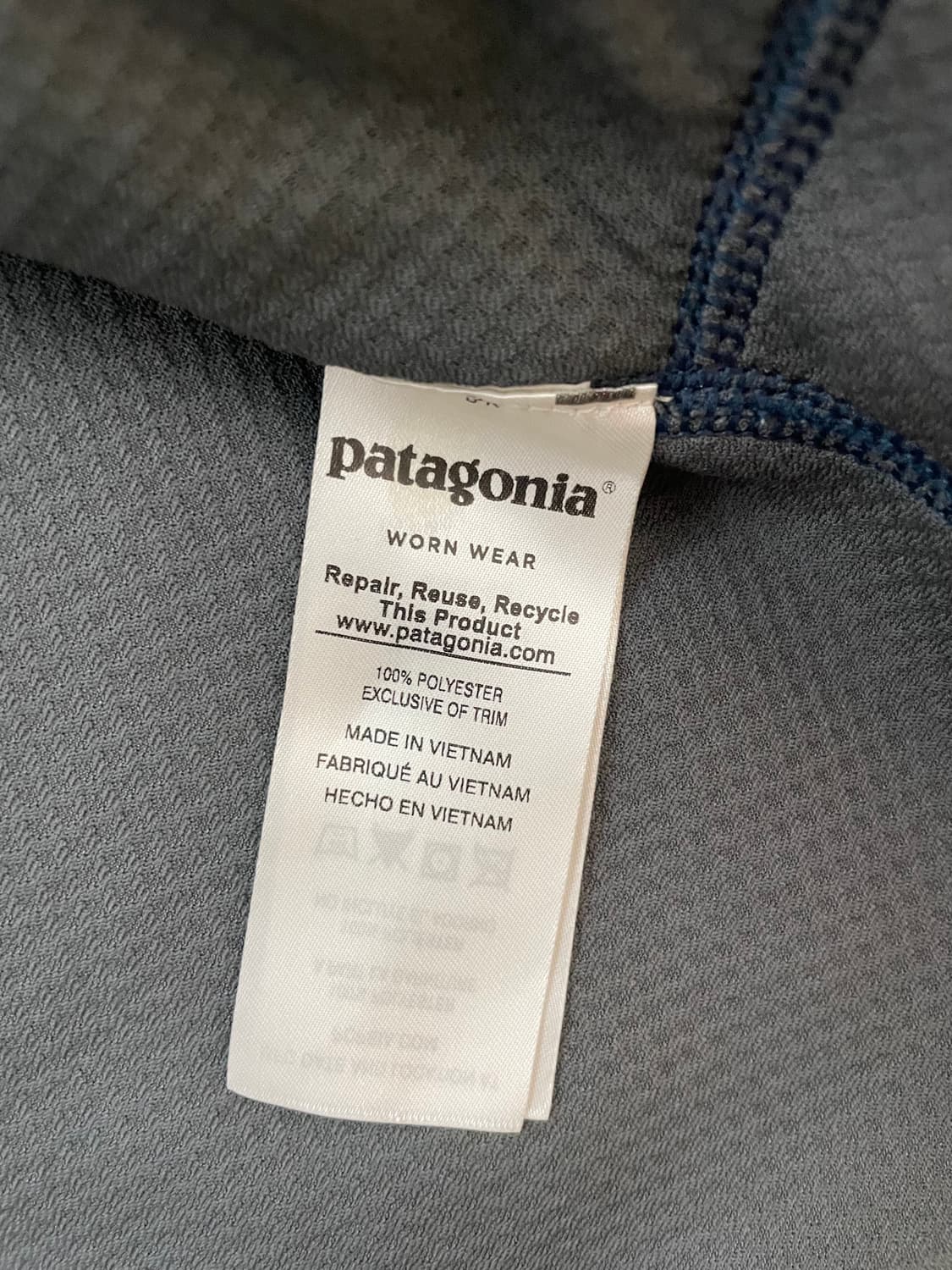 파타고니아 레트로 X 스톤블루 L 상품이미지4