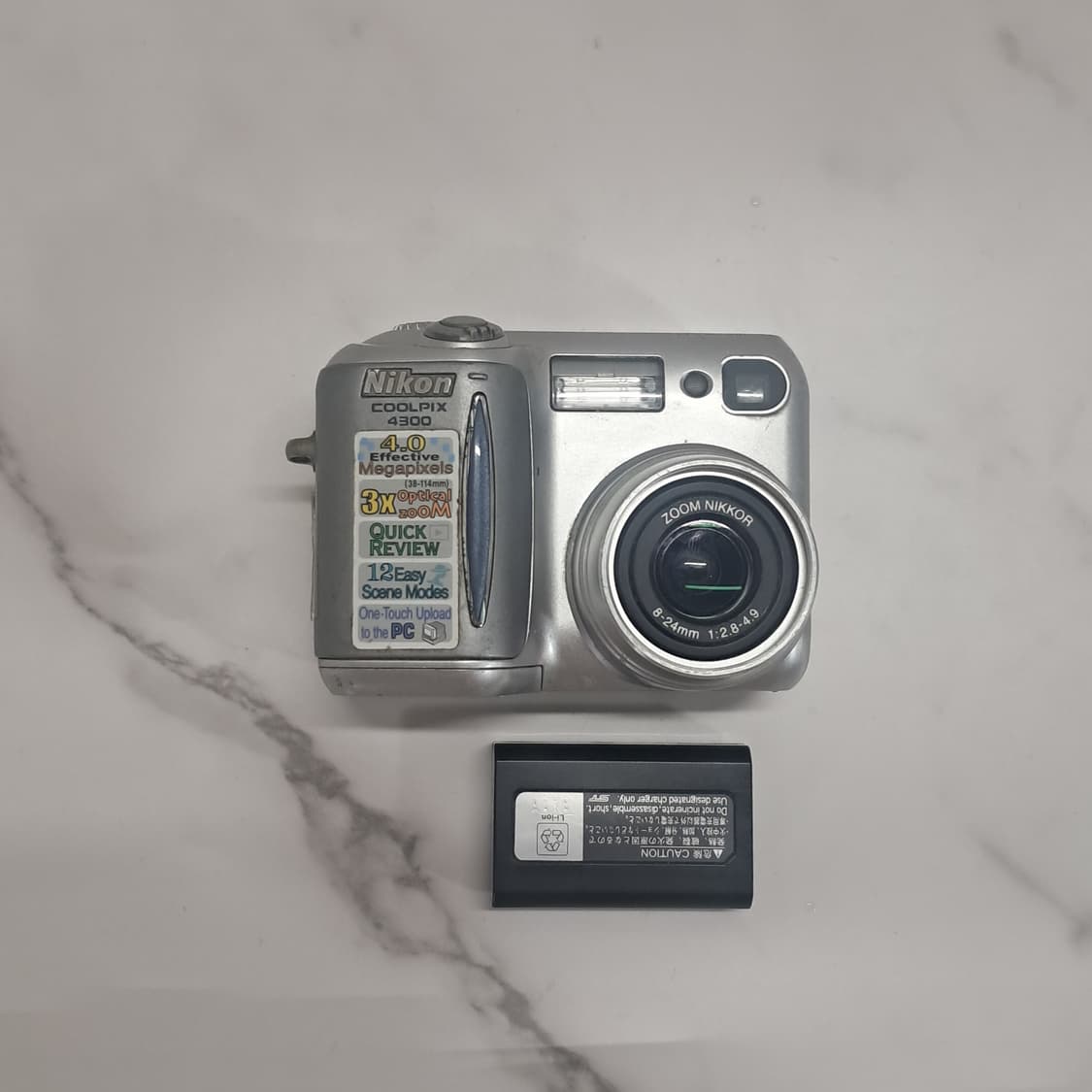 전원확인X 니콘 쿨픽스 Coolpix 4300 빈티지 카메라 상품이미지7