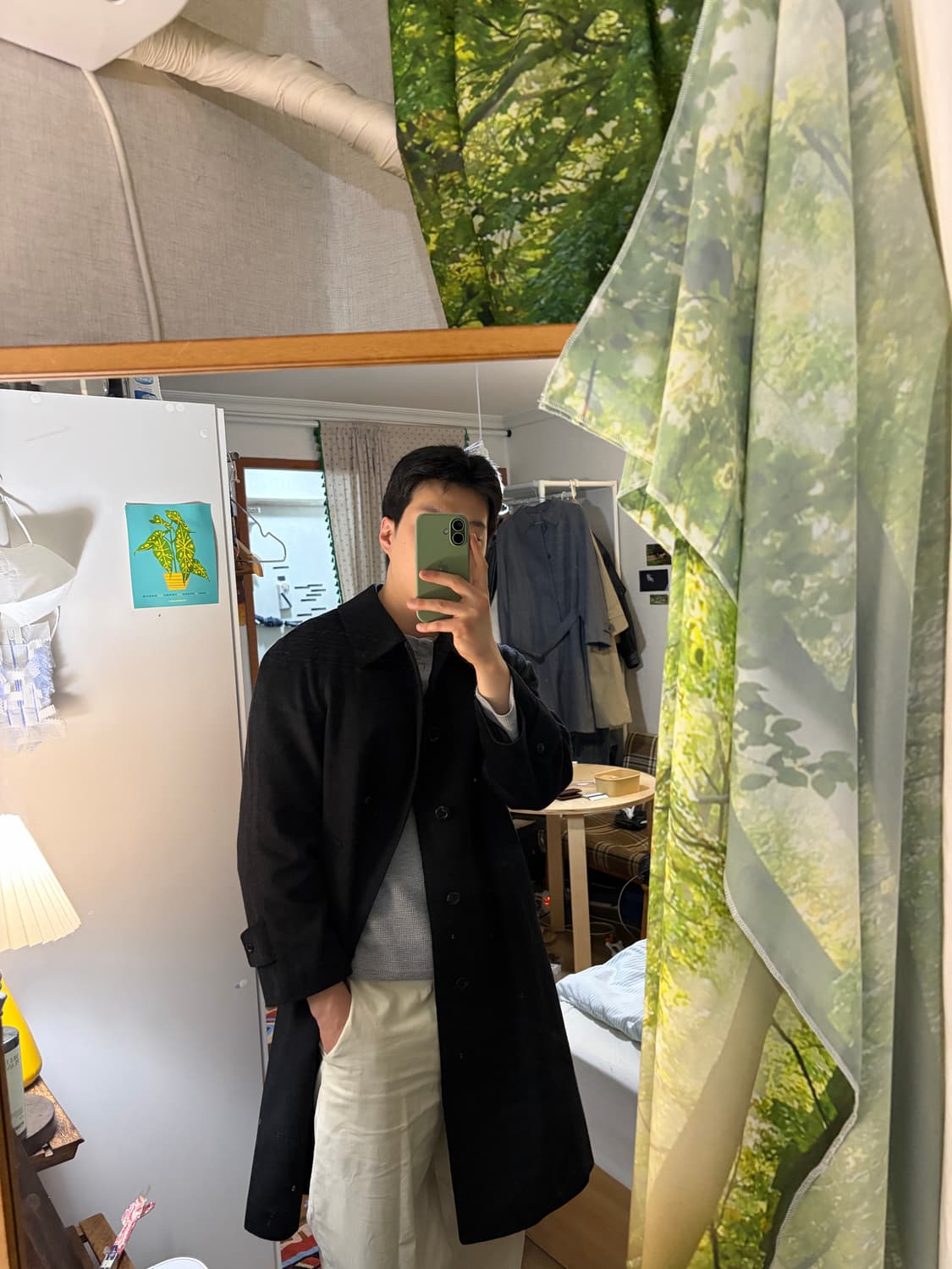 95-100) 캐시미어 100 발마칸 코트 상품이미지3