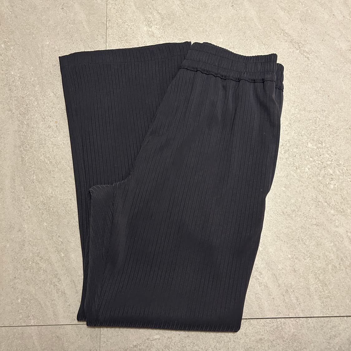 엔조블루스 콤비 스트라이프 밴딩 부츠컷 팬츠 상품이미지3