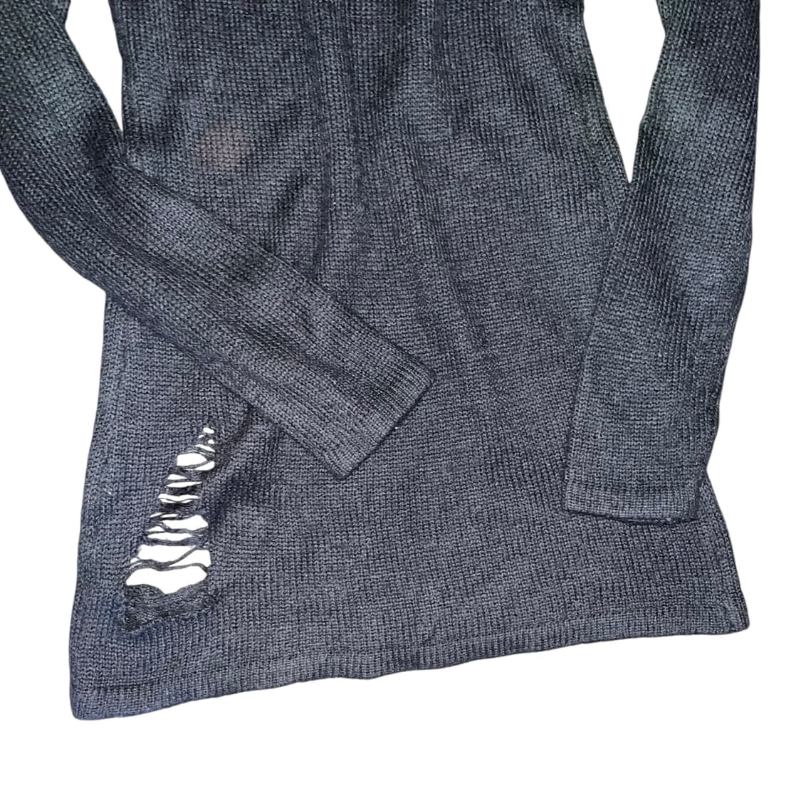 KNICK KNACK 닉낵 그런지 롱 긴팔 니트 y2k갸루펑크 상품이미지6