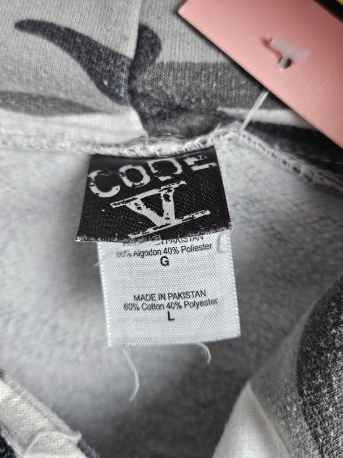 CODE V 카모패턴 카운티 체커보드 바 후디 ( L ) / 10441 상품이미지9