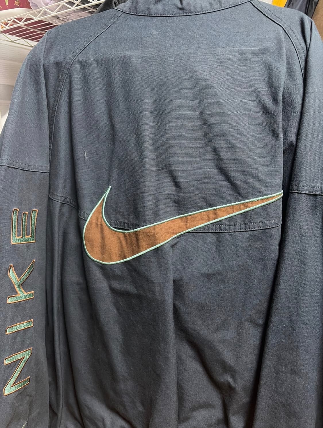 나이키 윈드러너 캔버스 재킷 블랙 2xl 상품이미지2