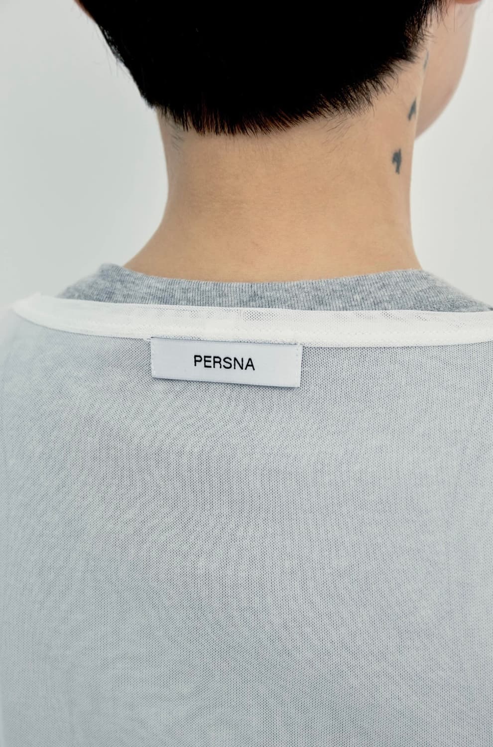 새상품 핀다웃 PERSNA 시스루 롱슬리브 상품이미지4