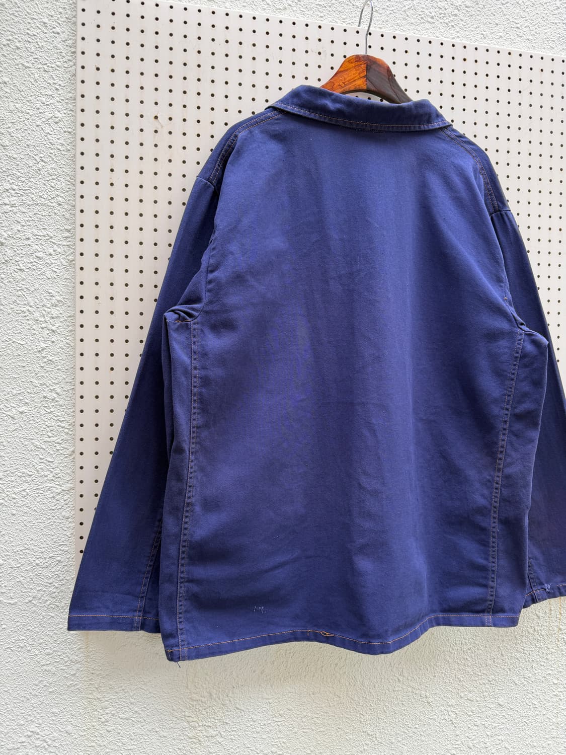1990s FADED NAVY ITALIAN WORK 유로피안워크자켓 상품이미지8