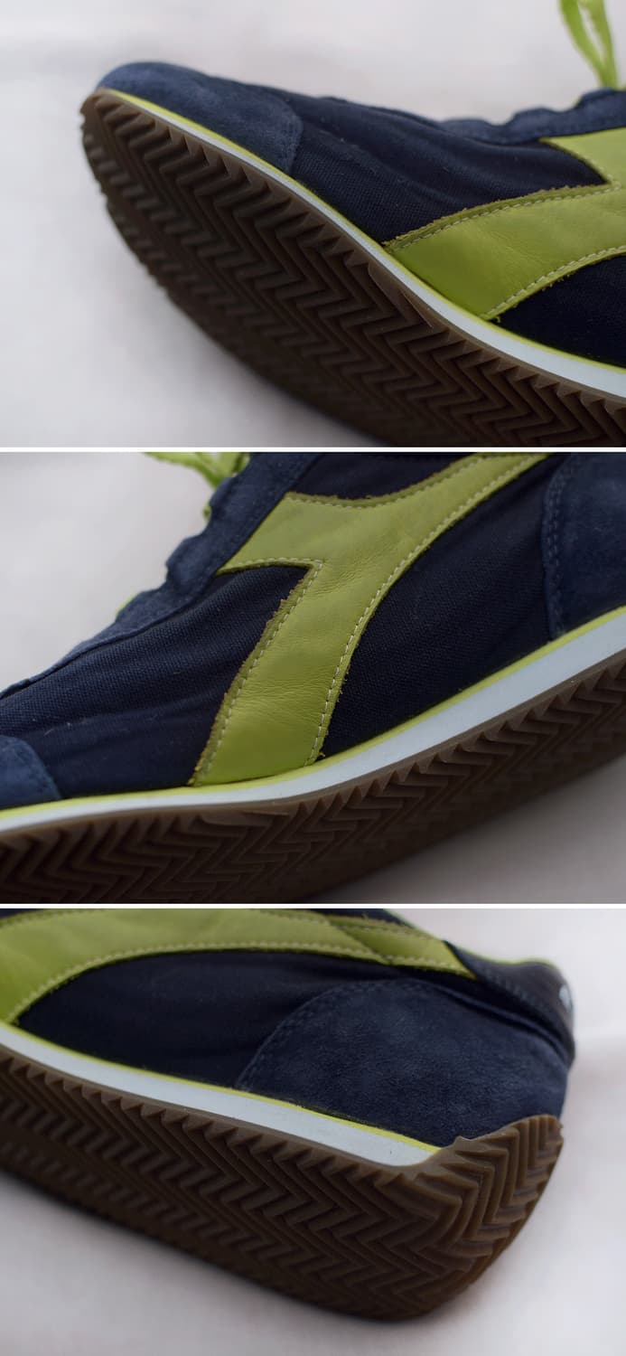 미착용) 디아도라 헤리티지 스톤워시 레더 스니커즈 (US6 / 240) 상품이미지8