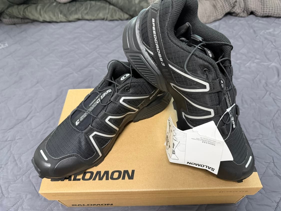 [265] 살로몬 스피드크로스3 블랙/실버 상품이미지1