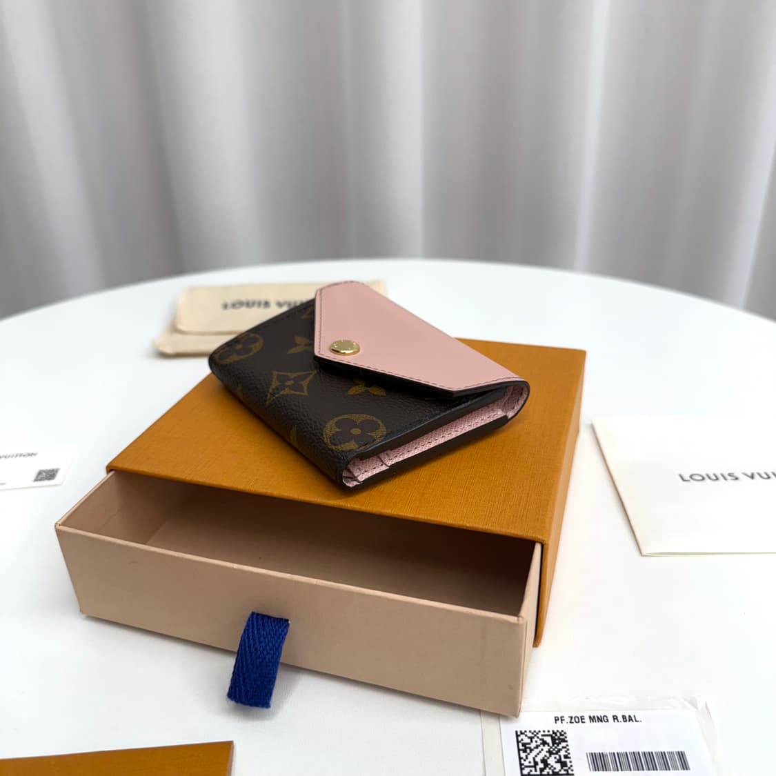 [풀박스] 루이비통 조에월릿 반지갑 핑크 상품이미지5